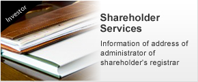 Shareholder Services
